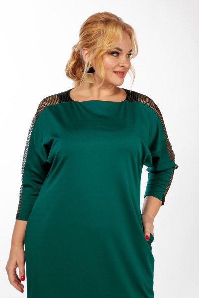 Платье Michel chic 2110 изумруд - фото 6