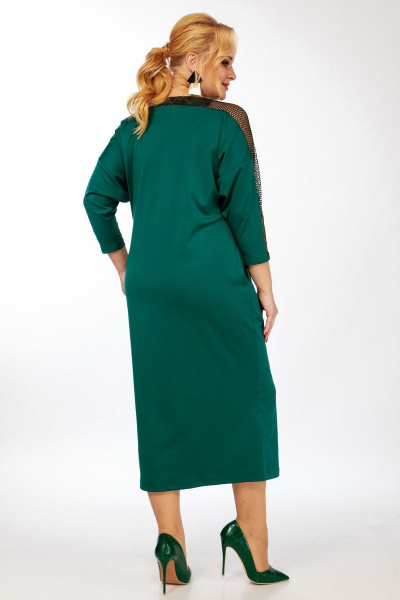 Платье Michel chic 2110 изумруд - фото 2