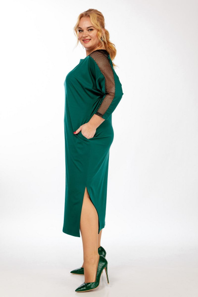 Платье Michel chic 2110 изумруд - фото 5