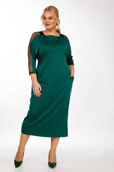 Платье Michel chic 2110 изумруд - фото 1