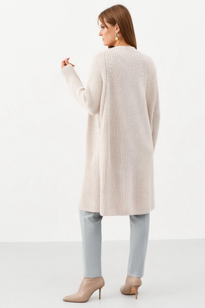 Кардиган Ketty AM-130 светло-бежевый - фото 8