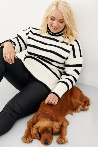 Джемпер Ketty К-00440 молоко - фото 8