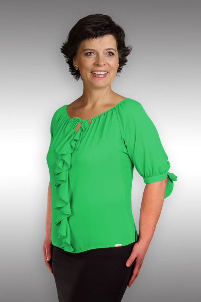 Блуза Таир-Гранд 62214 зеленый - фото 1