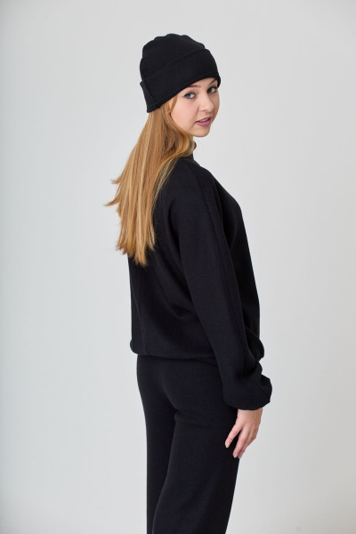 Брюки, джемпер, шапка T&N 7337 черный - фото 7