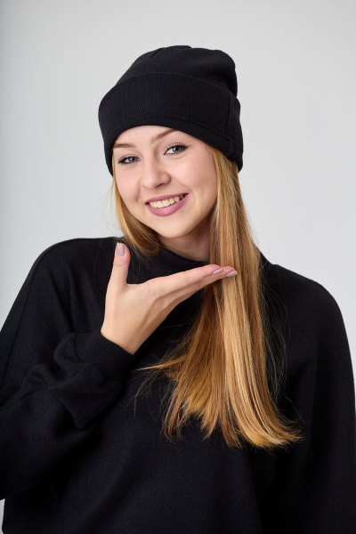 Брюки, джемпер, шапка T&N 7337 черный - фото 6