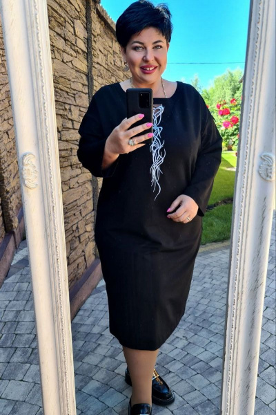 Платье Vittoria Queen 16913/4 черный - фото 4