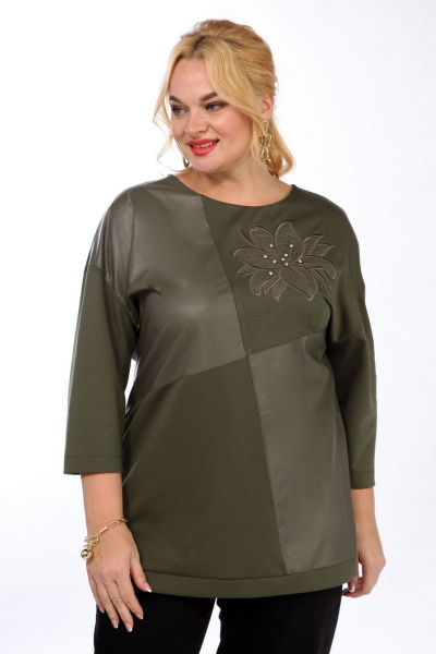 Джемпер Jurimex 2809 зеленый - фото 3