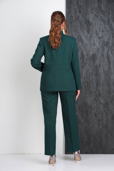 Брюки, жакет Vilena 828 малахит - фото 6