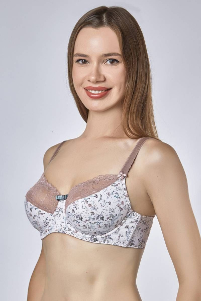 Бюстгальтер мультиколор из трикотажного полотна Verally 2001-5 сандра - фото 3