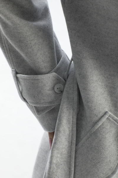 Пальто Golden Valley 7139-1 св.серый - фото 9