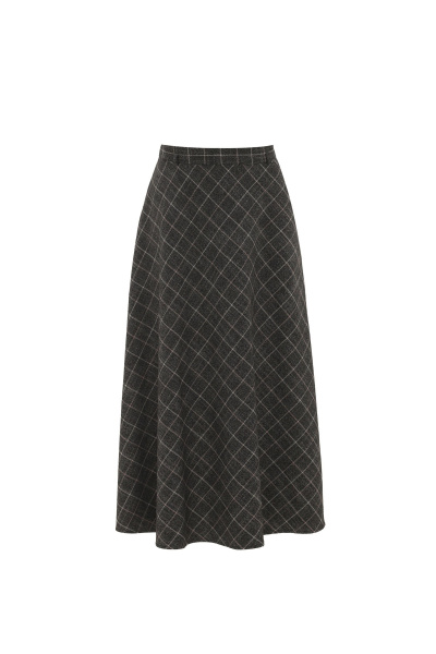 Юбка Elema 4К-82772-1-164 клетка - фото 1