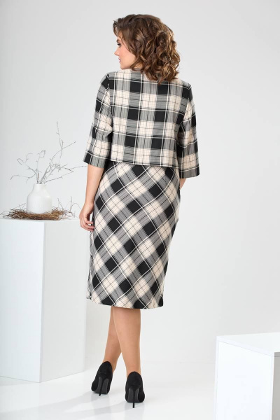 Платье Romanovich Style 1-2422 бежевый - фото 8