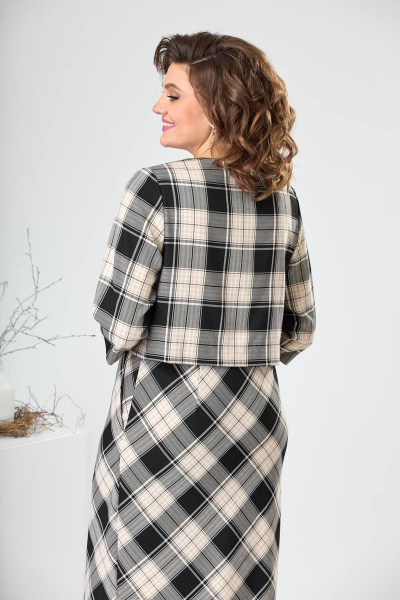 Платье Romanovich Style 1-2422 бежевый - фото 7