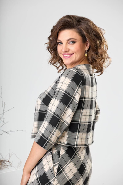 Платье Romanovich Style 1-2422 бежевый - фото 6