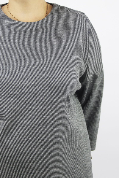 Демисезонный комплект из джемпера и юбки с украшением Полесье С0182-22 2С5021-Д43 158,164 антрацит - фото 3