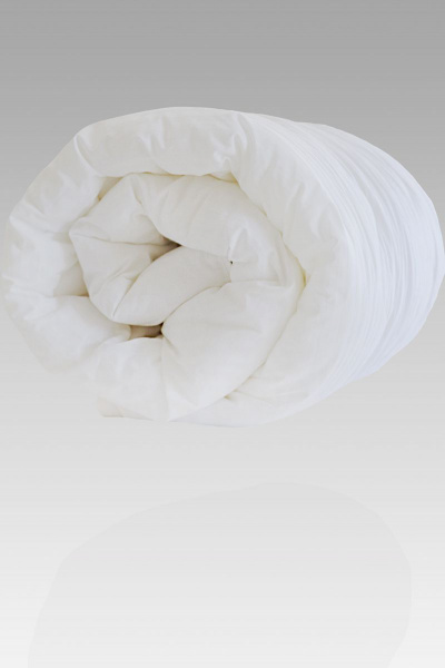 Всесезонное сатиновое одеяло из пухa 205х172 Файбертек ЛП.2.01 - фото 2