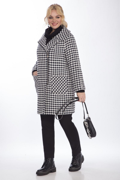 Пальто с асимметричной молнией и накладными карманами Matini 2.1663 - фото 4