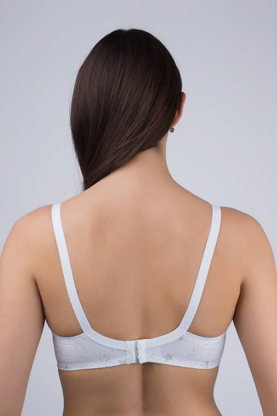 Бескаркасный хлопковый бюстгальтер с чашками Verally 273-3 мишутка - фото 2