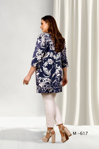 Кардиган Fortuna ШЖ 617 синий - фото 2