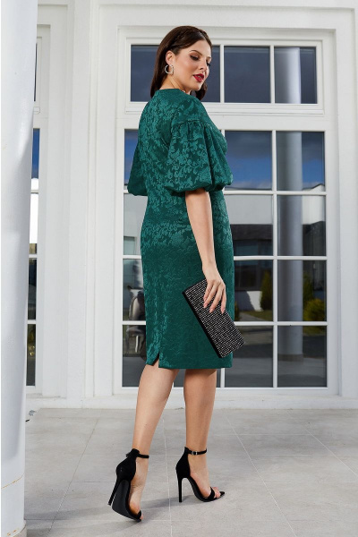 Платье Lissana 4633 изумруд - фото 5