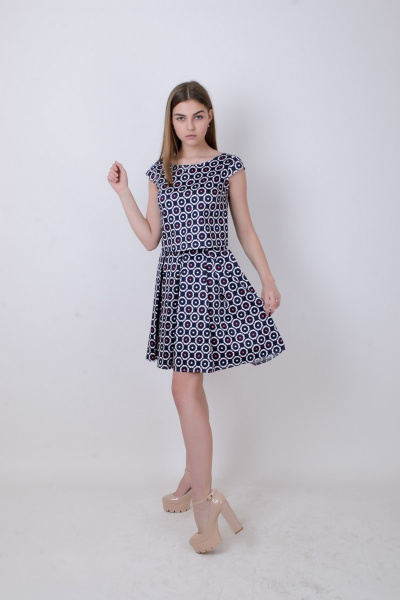 Юбка Mita ЖМ727А юбка-синяя - фото 1