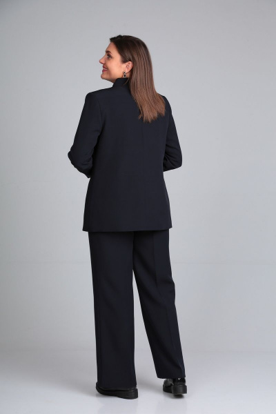 Брюки, жакет Mubliz 003/1 темно-синий - фото 2