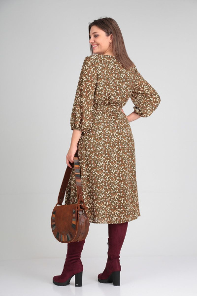 Платье Mubliz 006 коричневый - фото 2