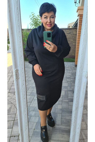 Платье Vittoria Queen 17053 черный - фото 3