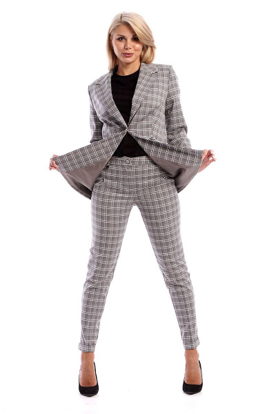 Брюки IUKONA 1535  серый - фото 3