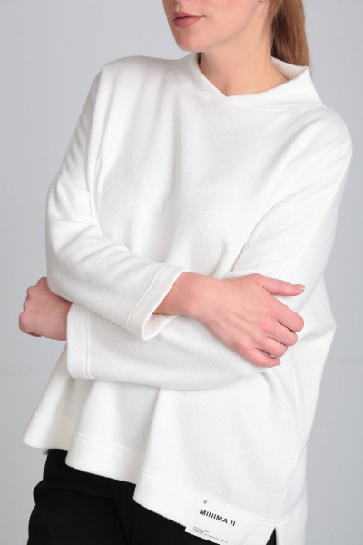 Джемпер Bliss 8081 белый - фото 7