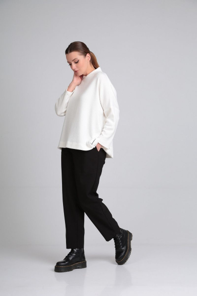 Джемпер Bliss 8081 белый - фото 6