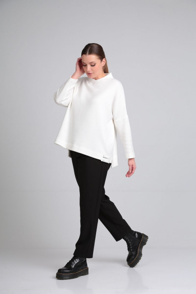 Джемпер Bliss 8081 белый - фото 5