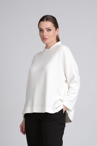 Джемпер Bliss 8081 белый - фото 4
