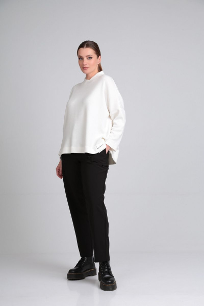 Джемпер Bliss 8081 белый - фото 3