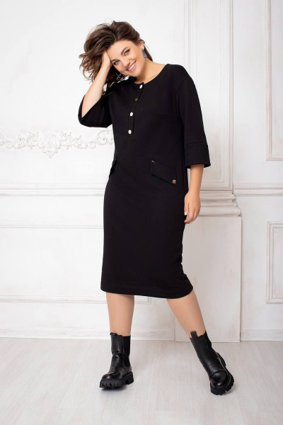Платье JeRusi 2237 черный - фото 3
