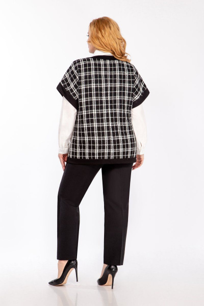 Блуза, брюки, жилет Элль-стиль 2152 - фото 4