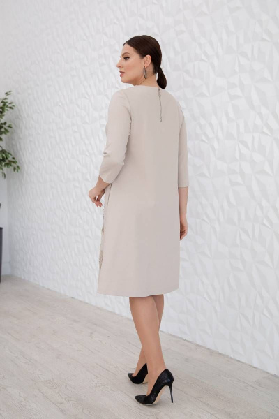 Платье ASV 2559 бежевый - фото 8