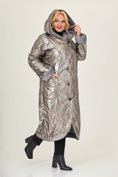 Пальто Svetlana-Style 1653 золотой - фото 3
