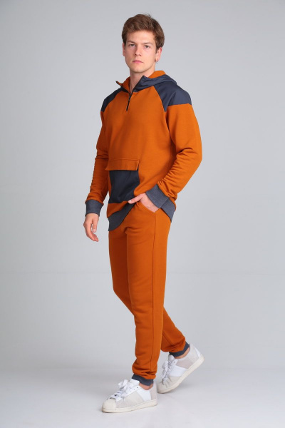 Брюки, худи HIT 0313 рыжий - фото 5