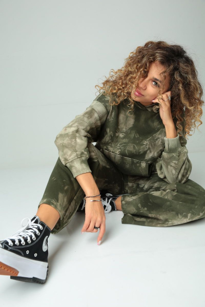 Брюки, джемпер HIT 3089 хаки - фото 7