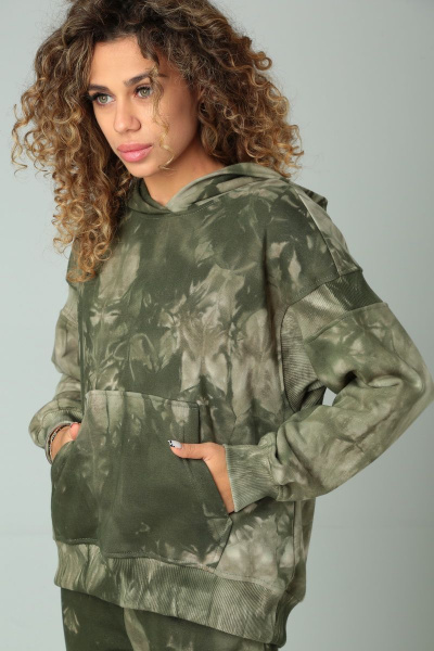 Брюки, джемпер HIT 3089 хаки - фото 4