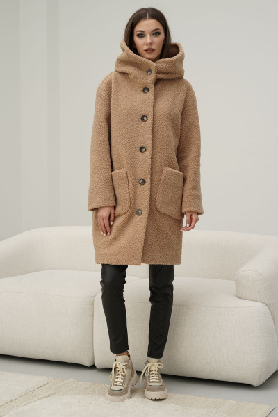 Пальто Fantazia Mod 4370 песок - фото 1