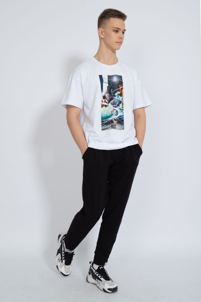 Футболка свободного кроя с удлинённым рукавом Kivviwear 1001.20 - фото 7