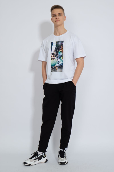 Футболка свободного кроя с удлинённым рукавом Kivviwear 1001.20 - фото 4