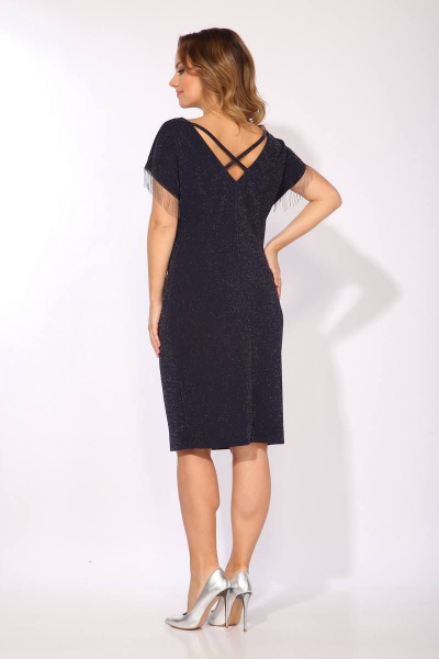 Платье TAiER 971 темно-синий - фото 2