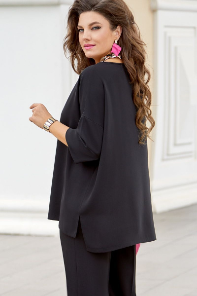 Блуза, брюки Vittoria Queen 17333 черный - фото 10