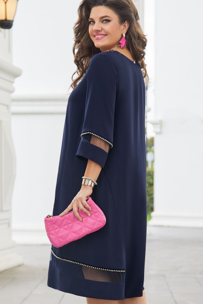 Платье Vittoria Queen 17013 т.синий - фото 2