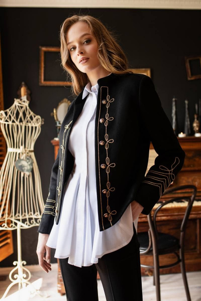 Блуза, брюки, жакет Urs 21-454-1 - фото 3