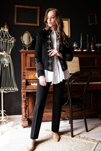 Блуза, брюки, жакет Urs 21-454-1 - фото 2