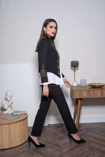 Блуза, брюки, жакет Urs 21-454-1 - фото 6